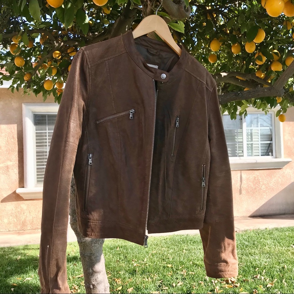 Levi’s Brown / Mocha Color Moto Leather Jacket